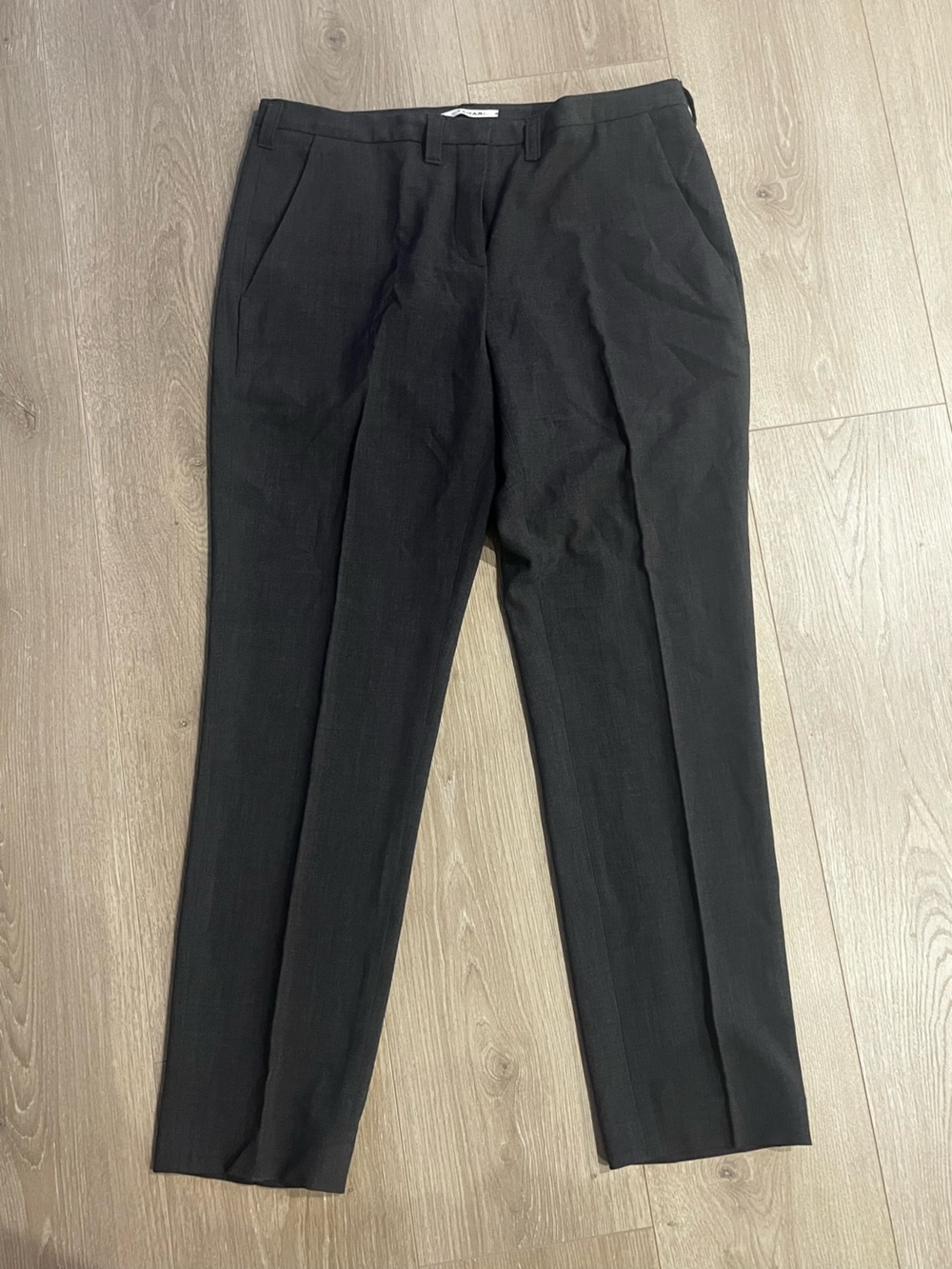 Tahari Dark Grey Dress Pants - Straight Leg